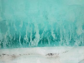 Swimming pool in sea