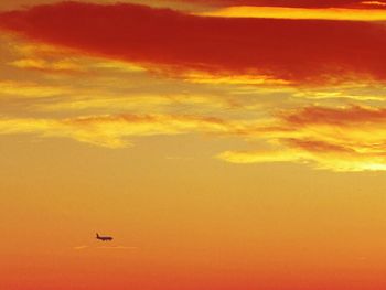 Scenic view of sky at sunset