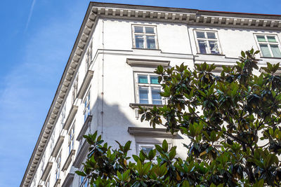 Low angle view of building against sky