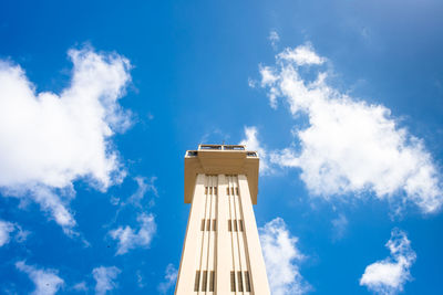 Low angle view of historical building against sky