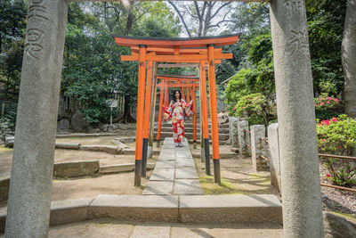 View of a temple