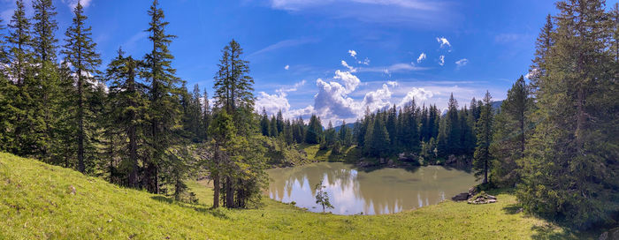 Frürstein mountain lake