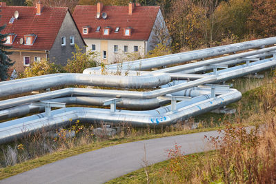 District heating pipes