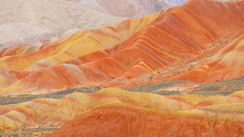 View of rock formations