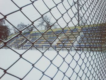 Full frame shot of chainlink fence