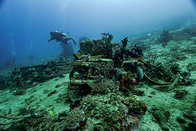 underwater