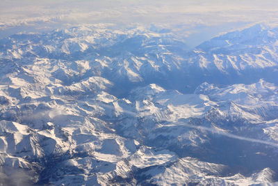 Aerial view of landscape