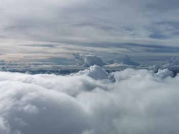 Scenic view of cloudscape against sky