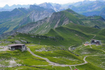 Scenic view of mountains