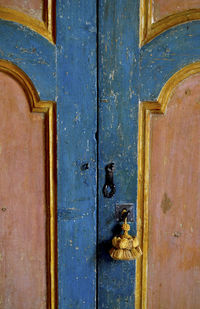 Full frame shot of closed door