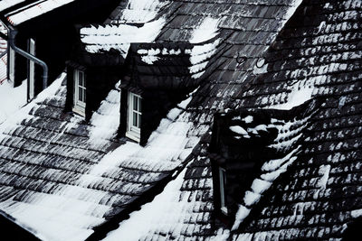 Low angle view of buildings in city