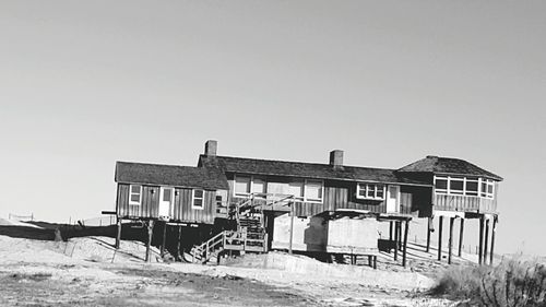 Built structure against clear sky