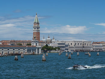 View of buildings in city