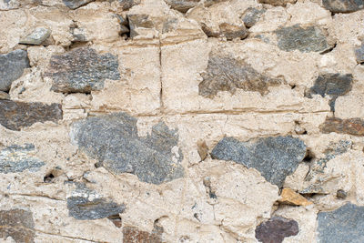 Full frame shot of stone wall