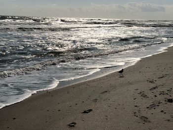 View of beach against sky