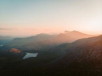 Devils kitchen sunrise and sunset backpacking