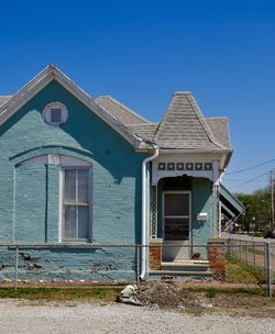 Searching for the blues in saint joseph, missouri usa -