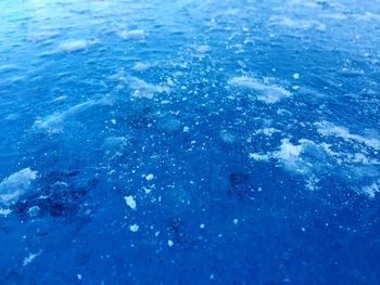 Full frame shot of blue water