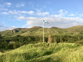 Highland hills in scotland