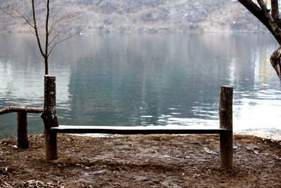 Scenic view of river