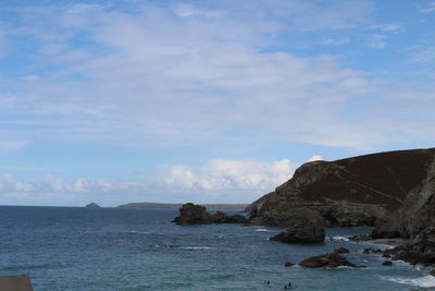 Scenic view of sea and sky