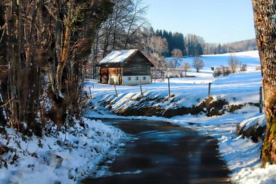 Winter in switzerland