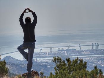 Yoga in the landscape