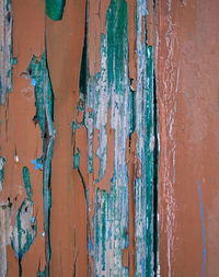 Full frame shot of weathered wall