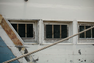 Low angle view of old building