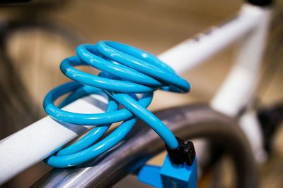 Close-up of object against blurred background