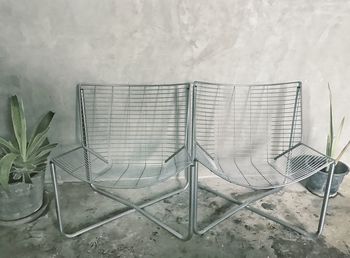 Chairs in row