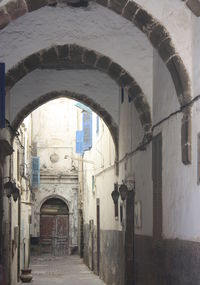 Footpath under historic archway