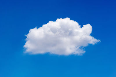 Low angle view of clouds in sky