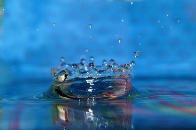 Close-up of rippled water