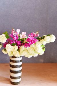 Close-up of flowers in vase