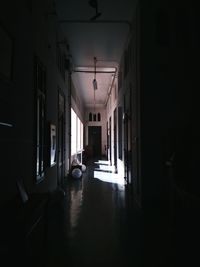 Corridor of building