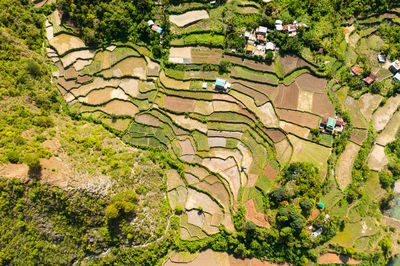 Close-up of rock formations