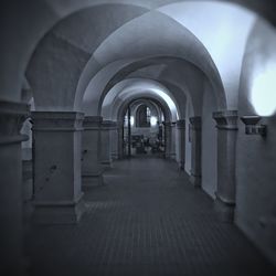 Corridor of building