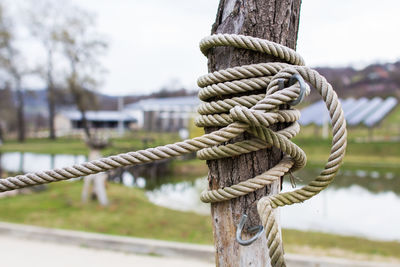 Close-up of rope