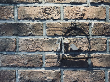 Full frame shot of brick wall
