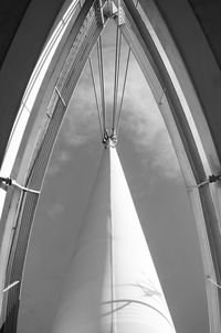 Low angle view of buildings against sky