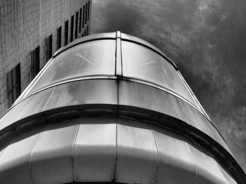 Low angle view of modern building