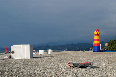 Lighthouse on beach