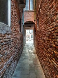 Narrow alley in narrow alley