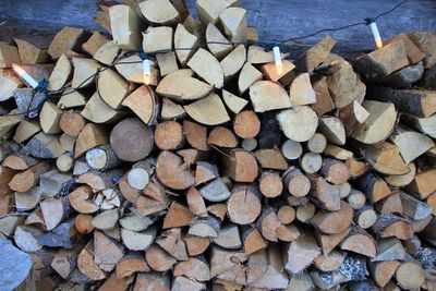 Stack of firewood