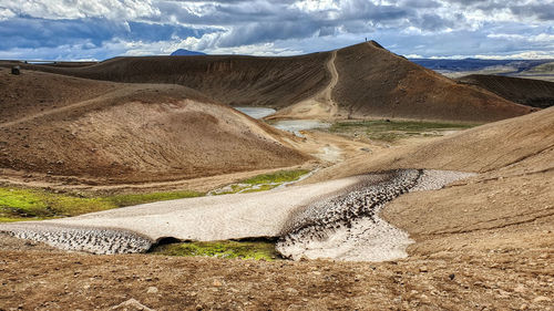 Panoramic view of landscape against sky