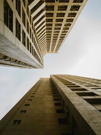 Low angle view of modern building