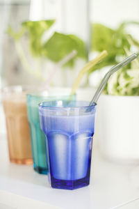 Close-up of drink on table