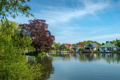 The rivervthames, shepperton, surrey, uk