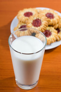 Close-up of drink on table